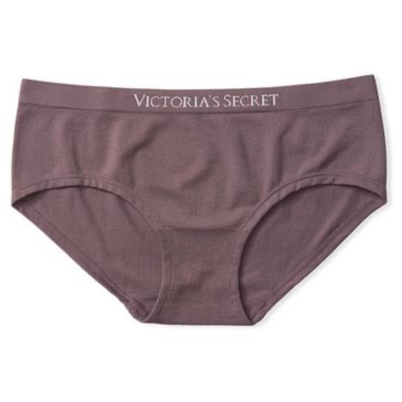 Victoria's Secret Bare Seamless Hiphugger Panty Purple Goddess Large NEW - Picture 1 of 4